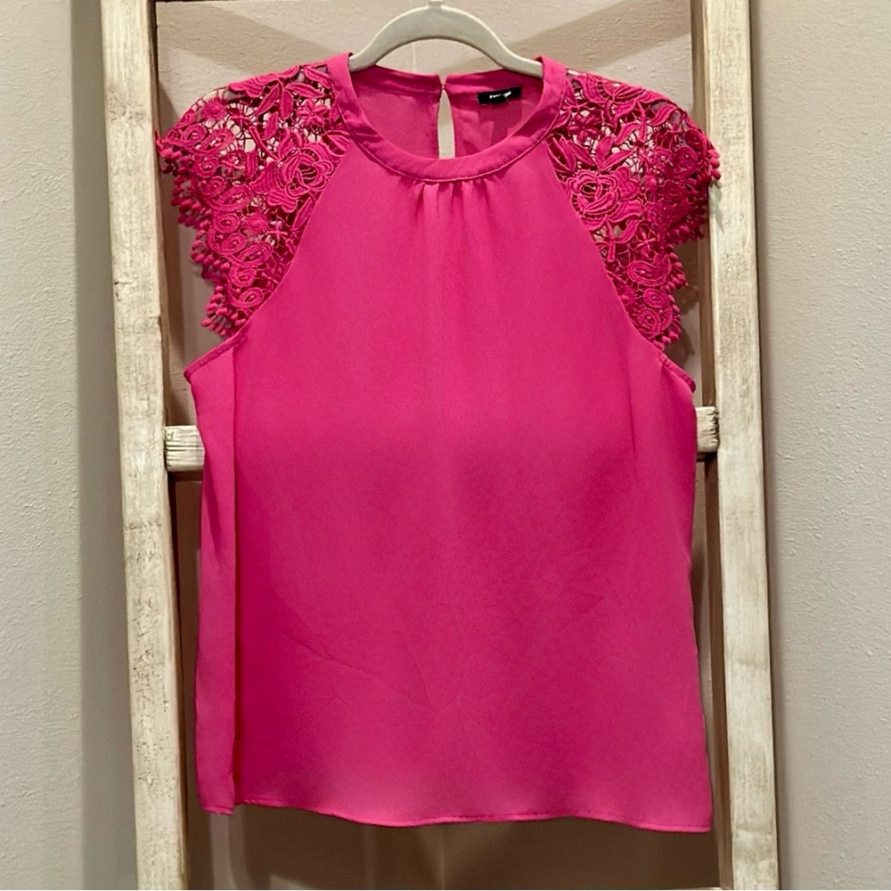 NWOT EXPRESS Lace Sleeve Gramercy Top